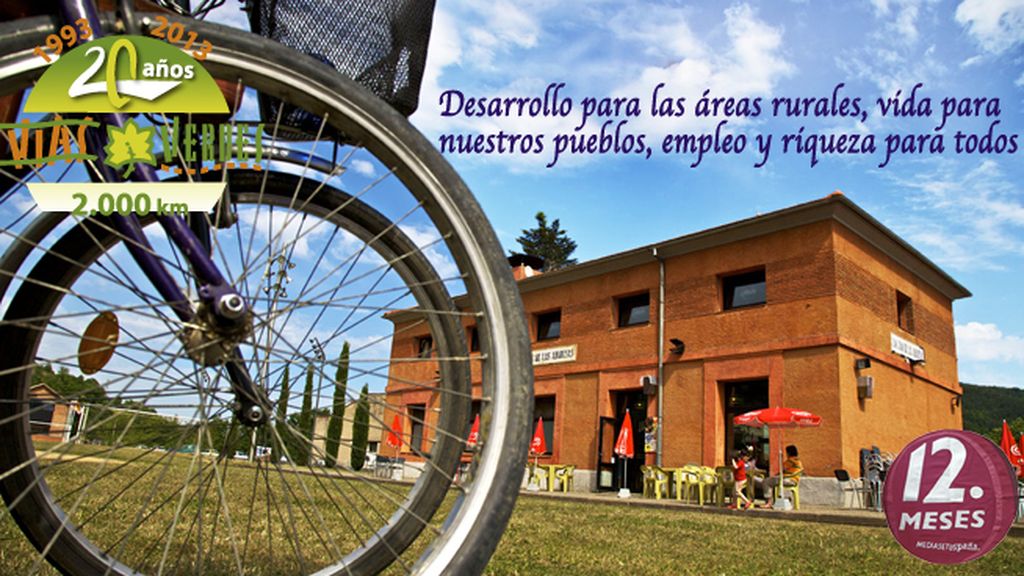 Razones para disfrutar de Vías Verdes. Más de 102 rutas por el territorio español.