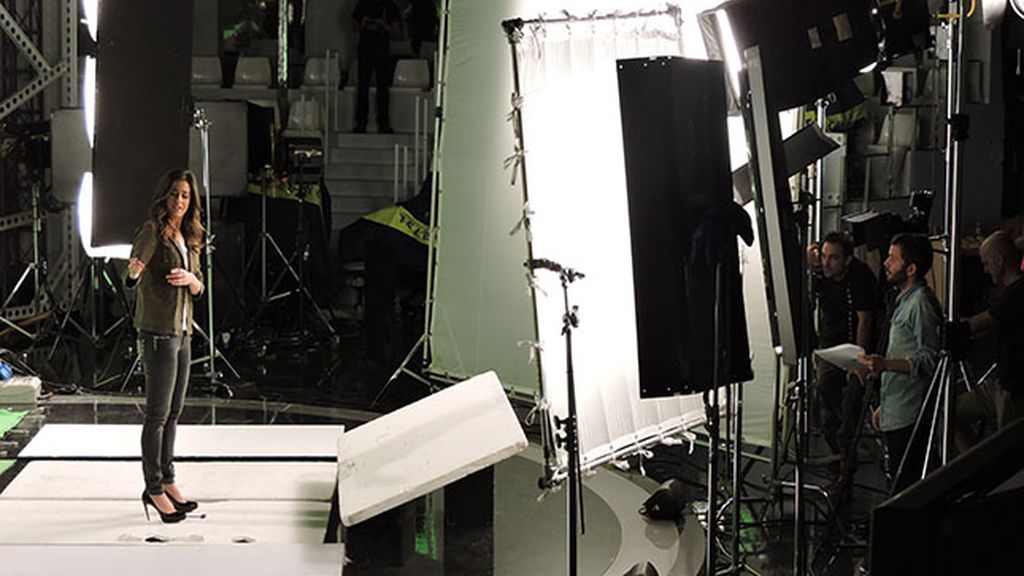 La grabación con Isabel, Joaquín y Javier