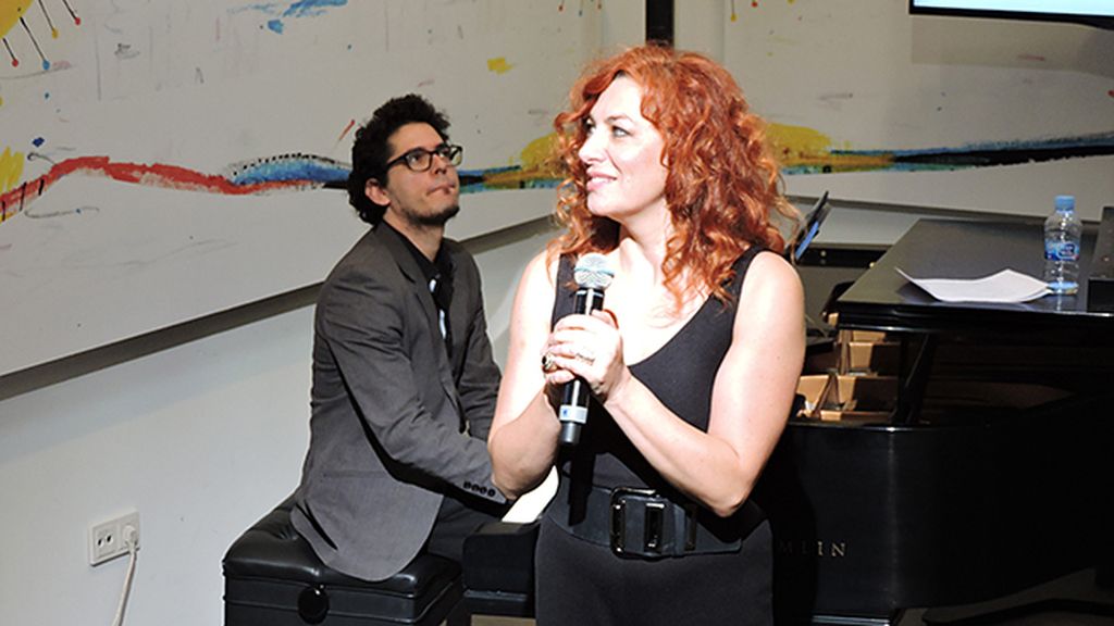 La presentación del discolibro, en fotos