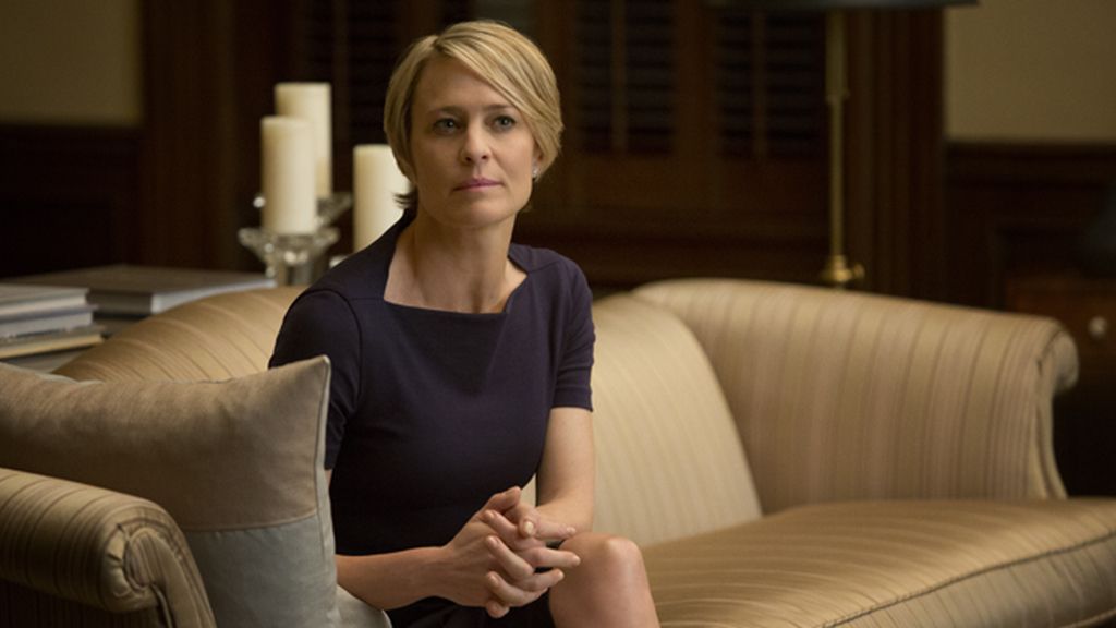Robin Wright, mejor actriz en serie dramática por 'House of cards'