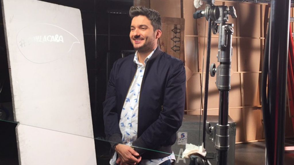 Así fue el rodaje con los presentadores