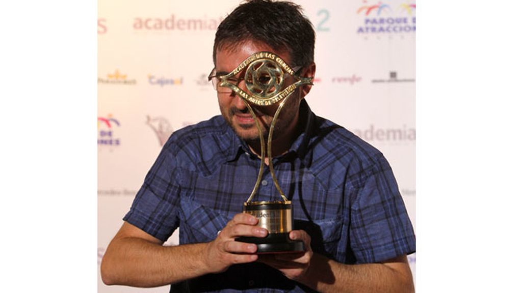 Jordi Évole, mejor reportero y mejor programa de actualidad, por 'Salvados' (La Sexta)