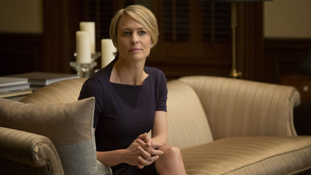 Robin Wright, mejor actriz en serie dramática por 'House of cards'