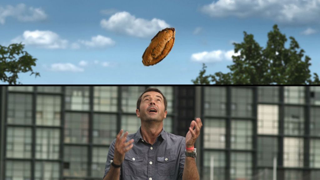 Carreño y Lama transforman los balones en comida