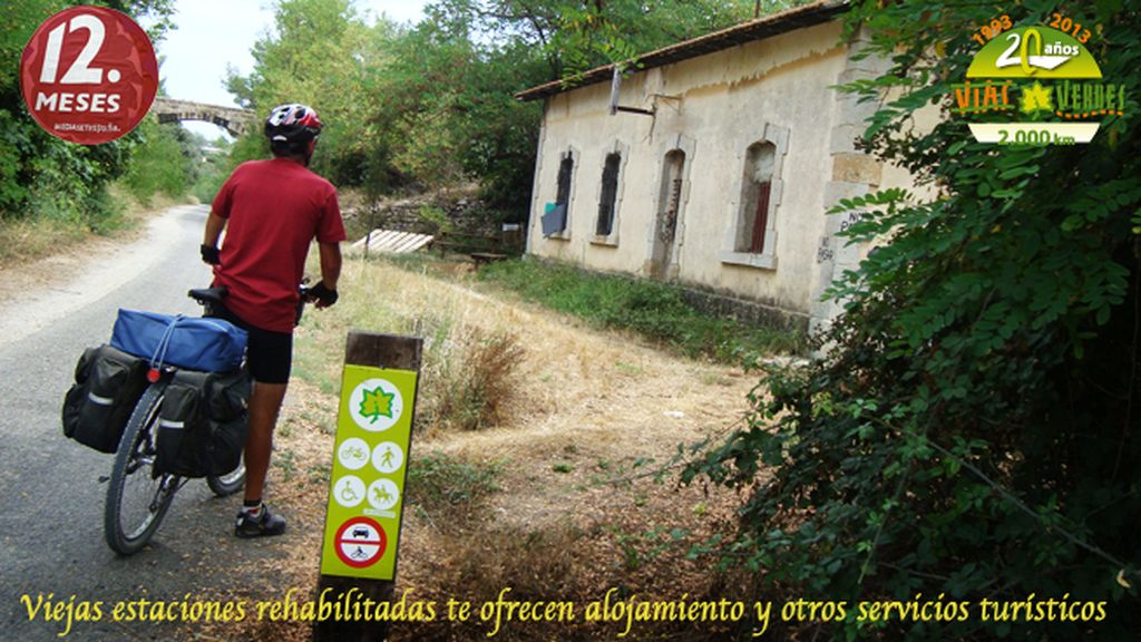 Razones para disfrutar de Vías Verdes. Más de 102 rutas por el territorio español.