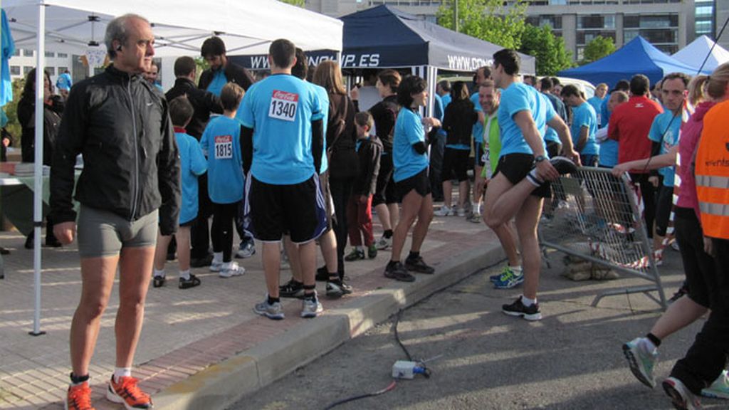 Corredores de todas las edades participaron en el evento