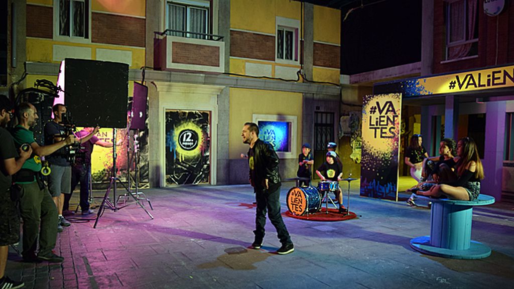 El spot de 'Se buscan #valientes', foto a foto