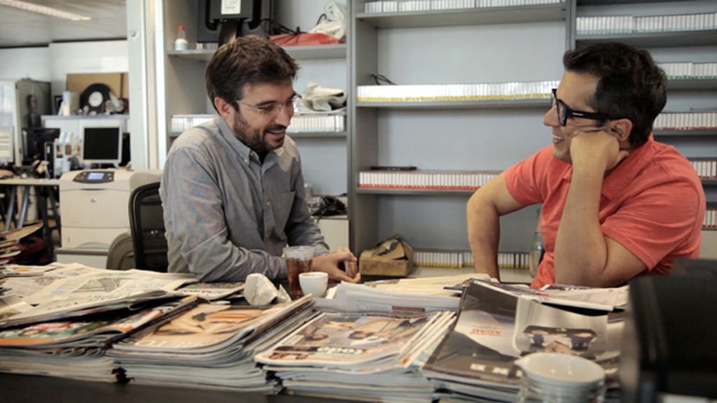 Andreu Buenafuente con Jordi Évole