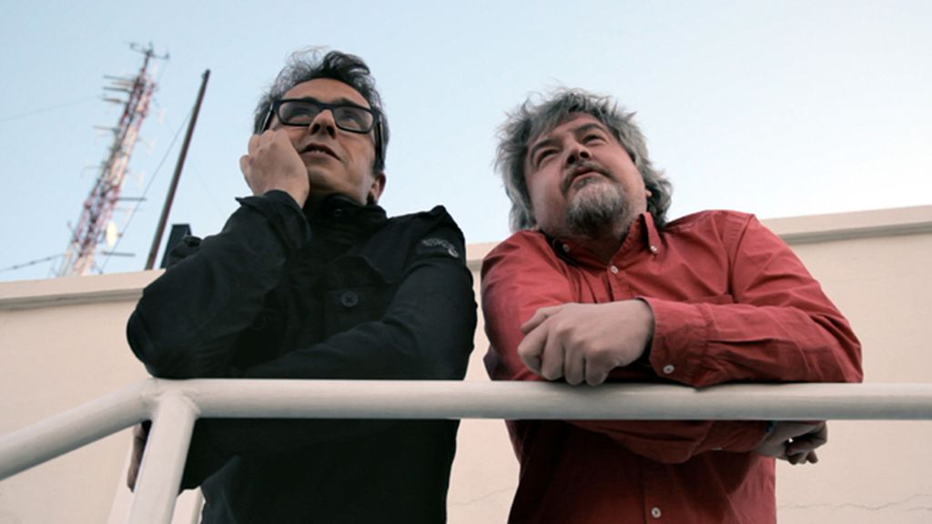 Andreu Buenafuente con Javier Coronas