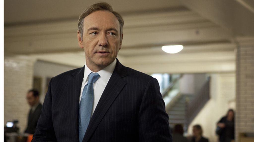 Kevin Spacey, mejor actor en serie dramática por 'House of cards'