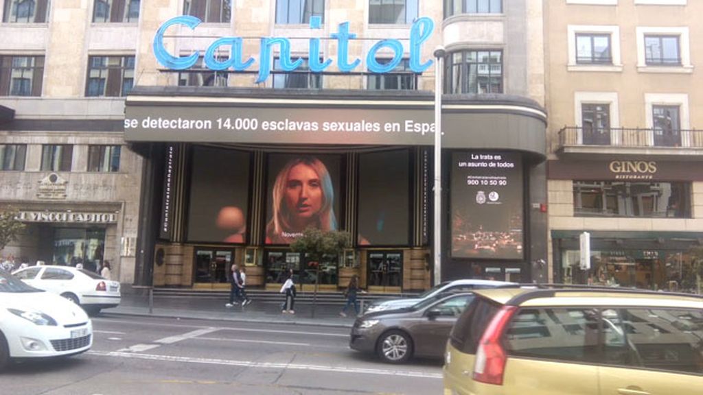Los cines Callao, Capitol y Palacio de la Prensa emiten el spot en su pantalla externa