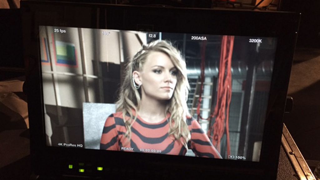 Así fue el rodaje con los presentadores