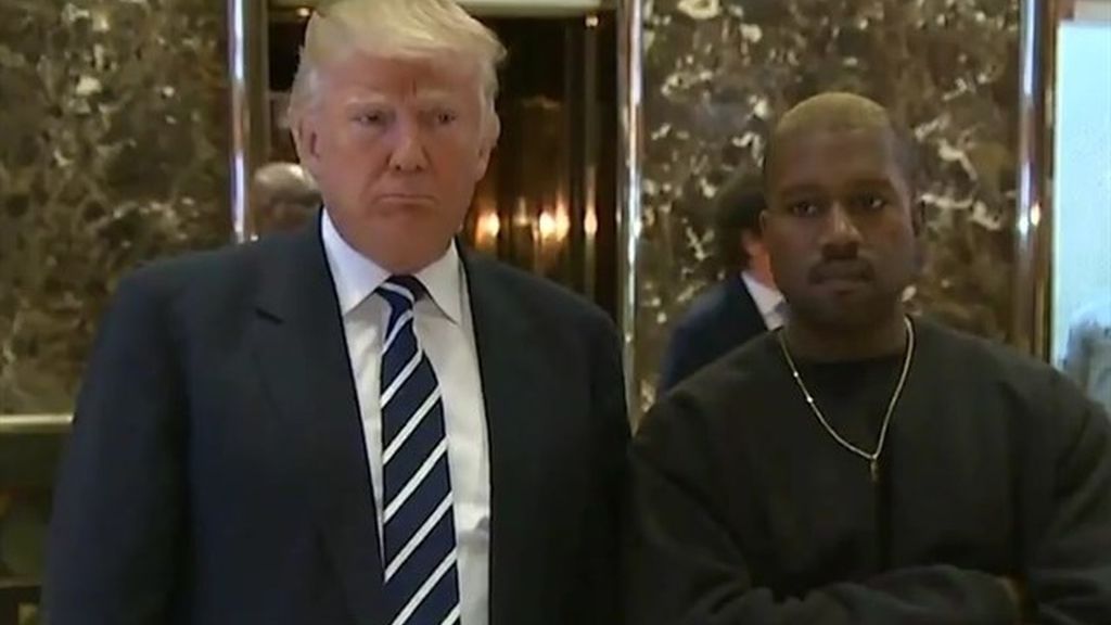 Donald Trump y Kanye West