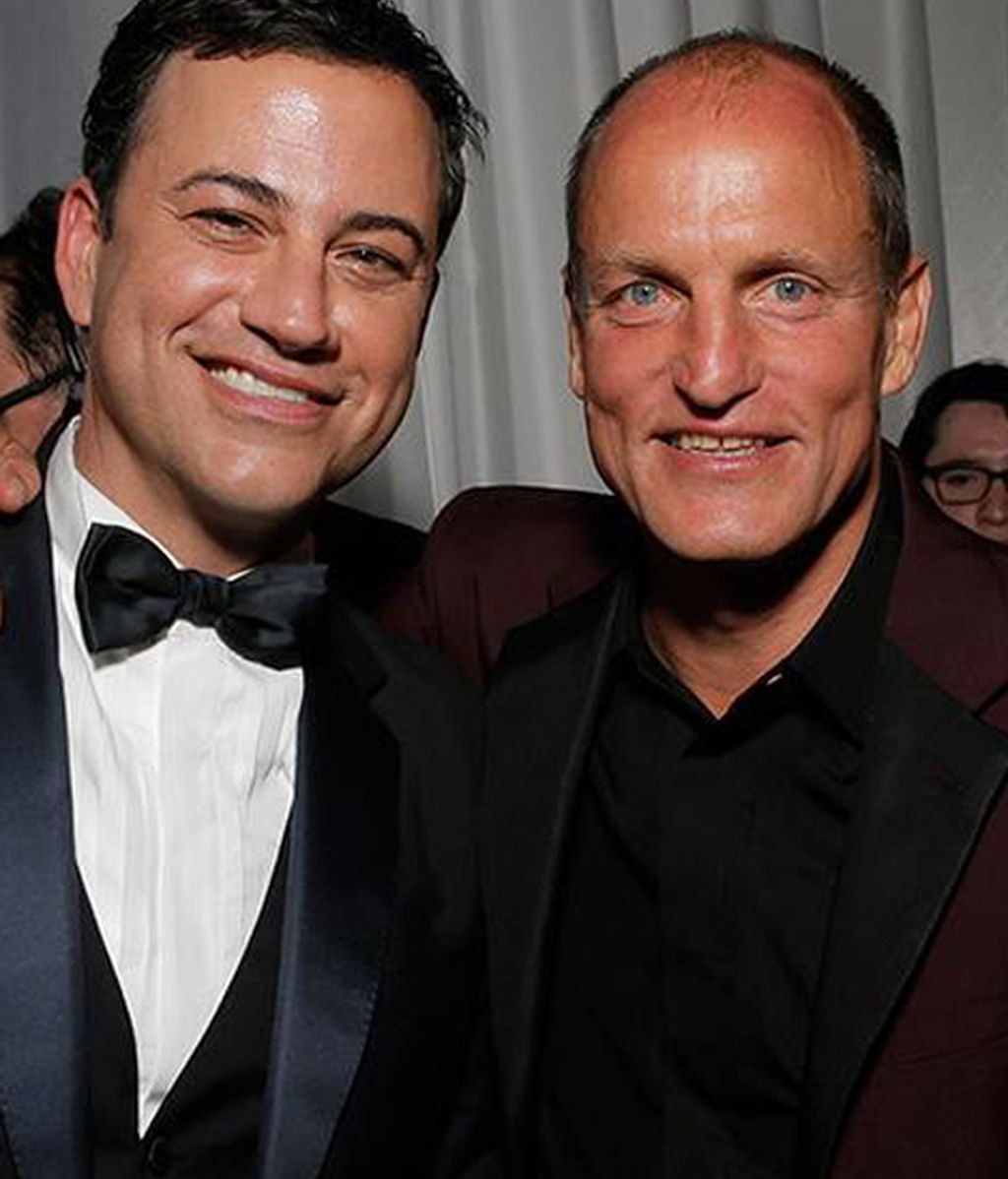 Jimmy Kimmel ('Jimmy Kimmel Live') y Woody Harrelson ('True detective')