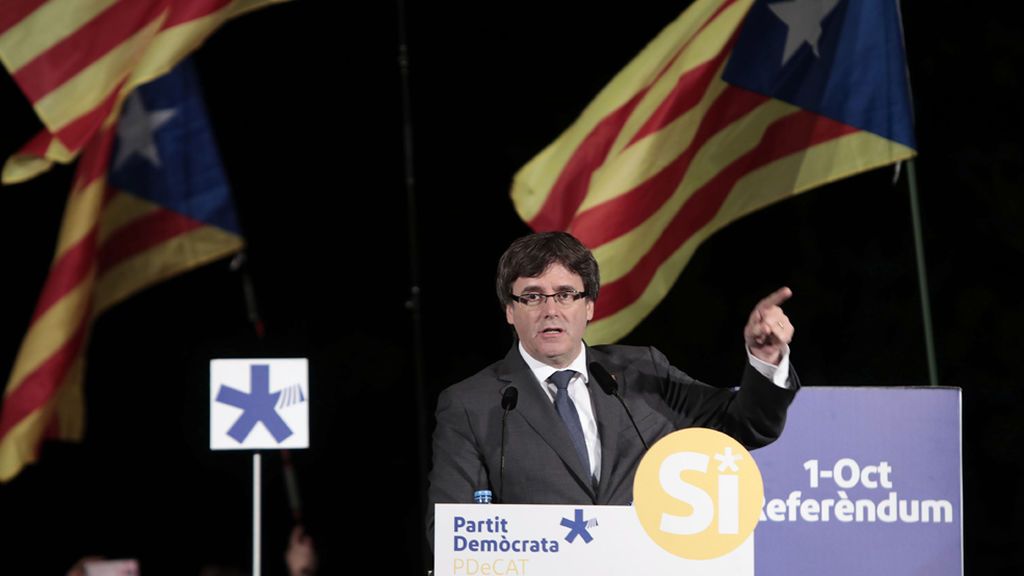 Carles Puigdemont: “Se están cargando sus propias leyes”