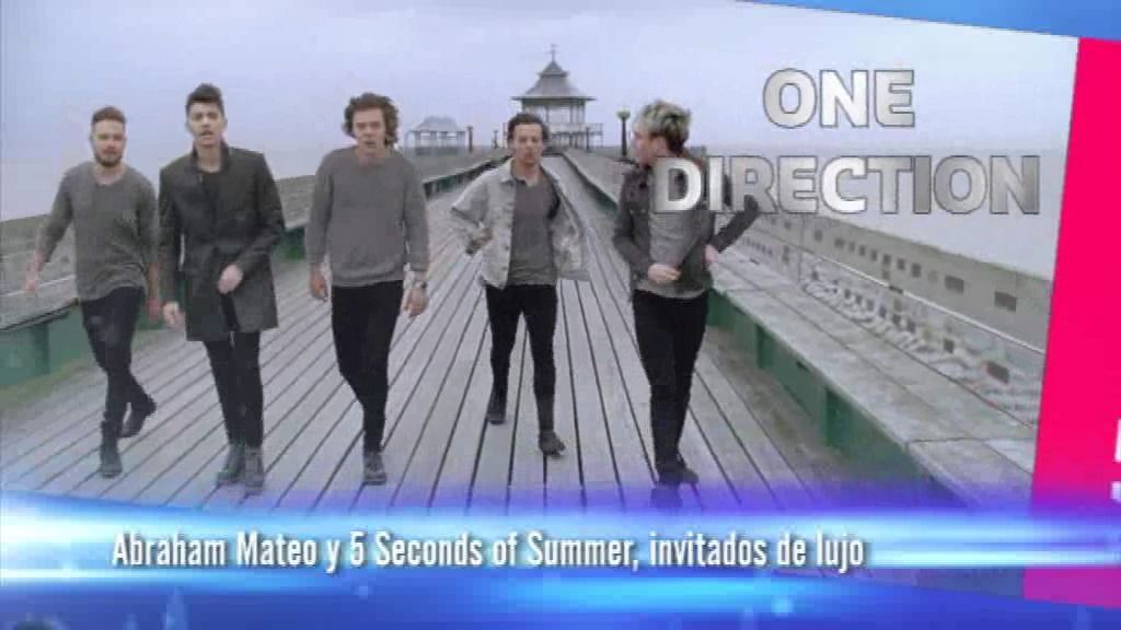 Taquilla Mediaset #32: One Direction se subirá al escenario con Abraham Mateo y 5 Seconds of Summer