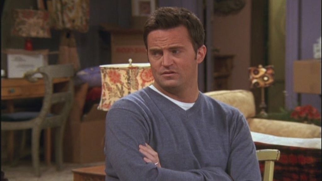 Chandler Bing (Matthew Perry) en 'Friends'