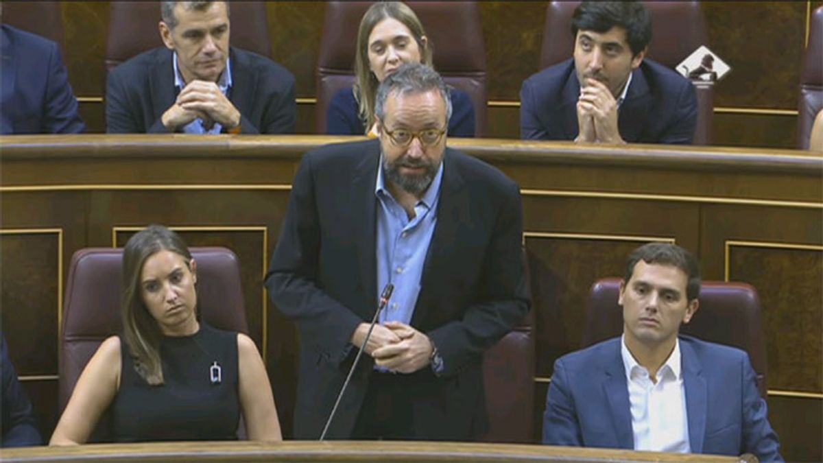 Juan Carlos Girauta en el Congreso de los Diputados