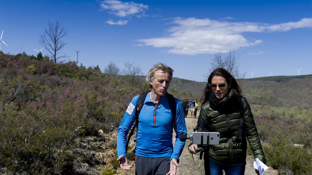 Periodistas de TV, famosos aventureros por un día con Jesús Calleja (6)