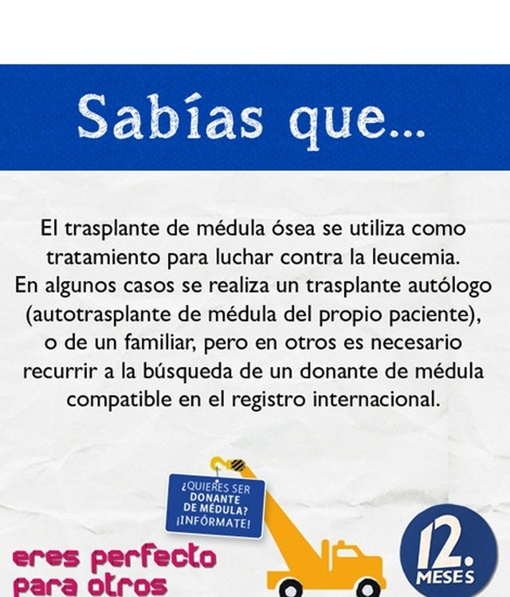 El REDMO, la donación, el trasplante... Infórmate.