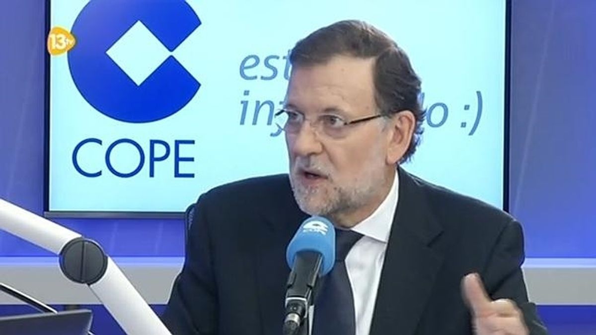 Rajoy en la Cope