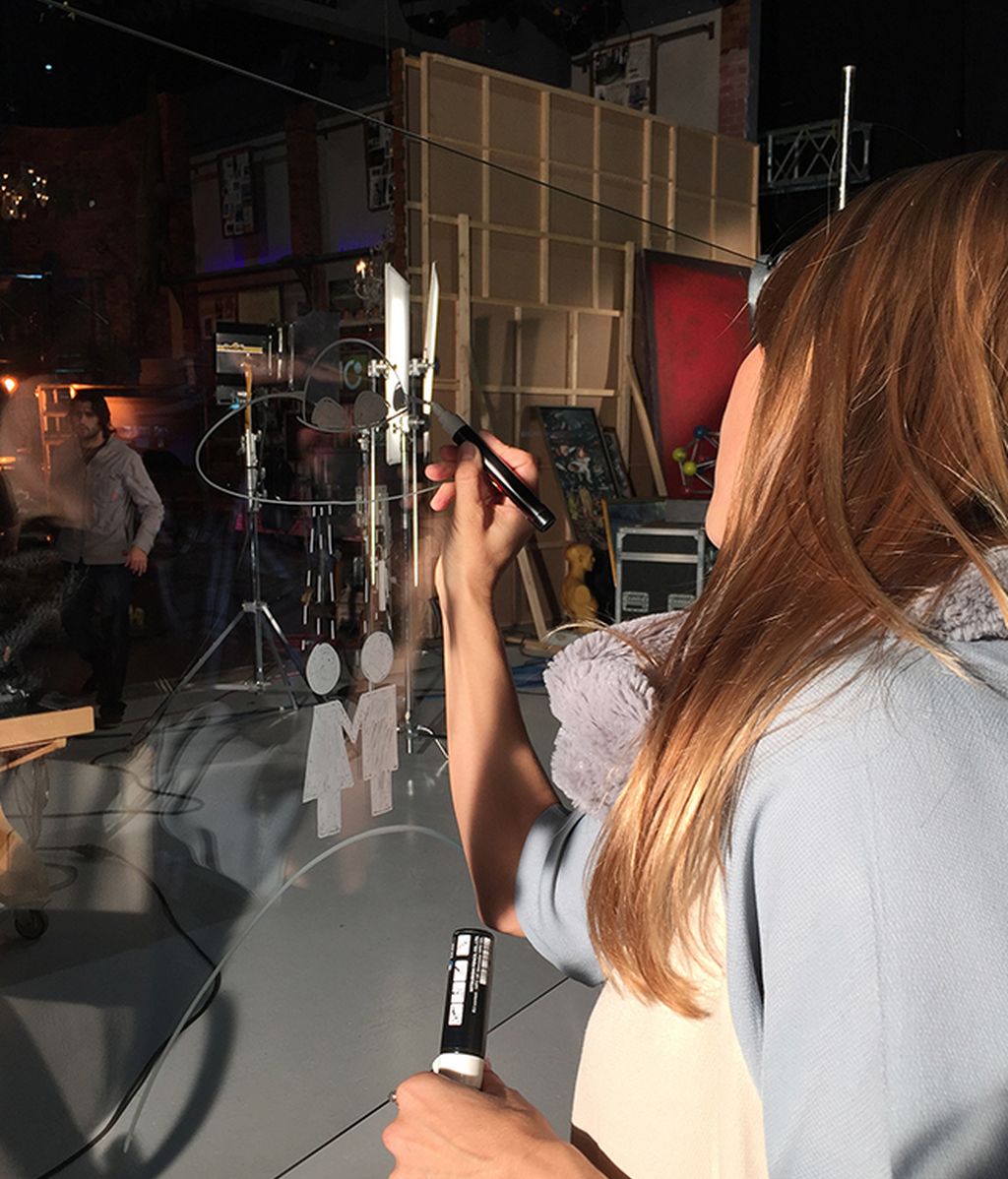 Te colamos detrás de las cámaras