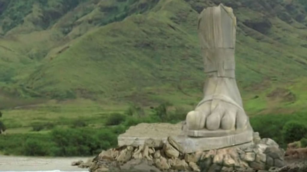 'Perdidos', estatua