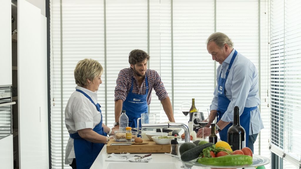 El tenista Feliciano López, invitado en el programa de Bertín Osborne 'Mi casa es la tuya'