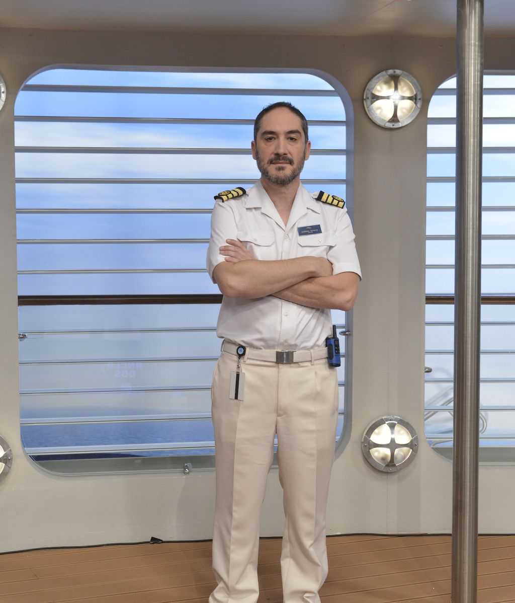 Alfonso Lara es Gabriel, el capitán del 'Ancla II'