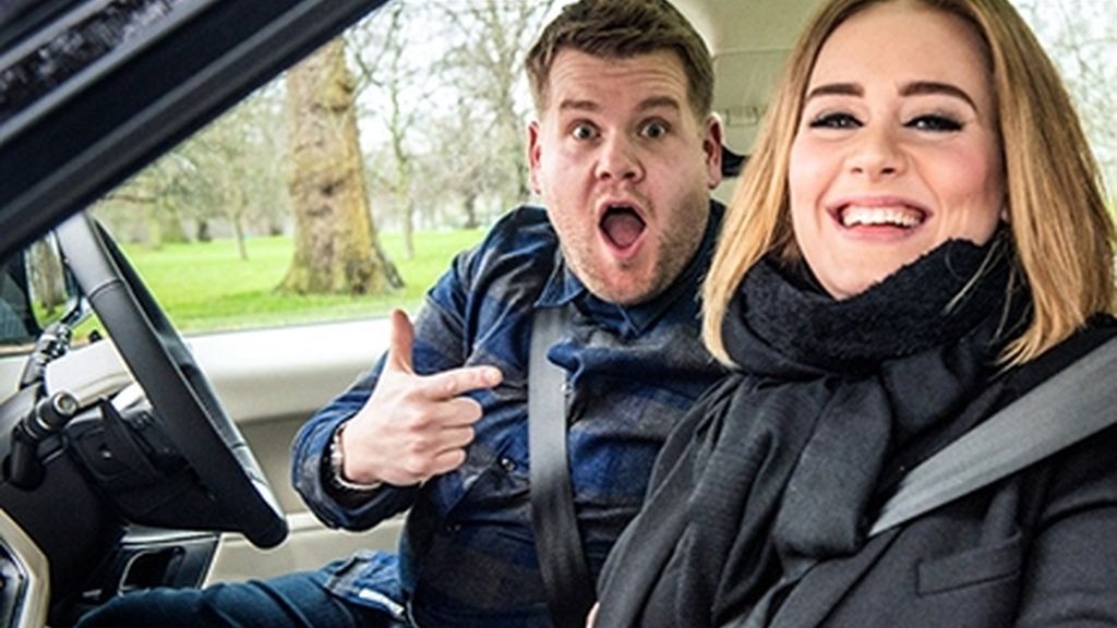 Adele, récord de 'Carpool karaoke', con más de 105 millones de reproducciones