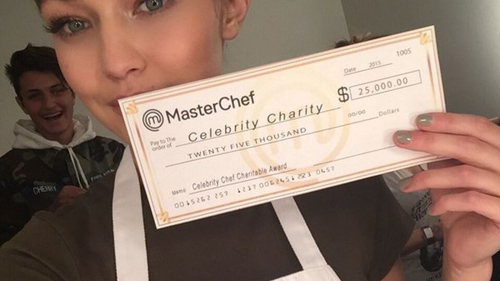 Gigi Hadid gana 'Masterchef VIP' con una hamburguesa con jalapeños