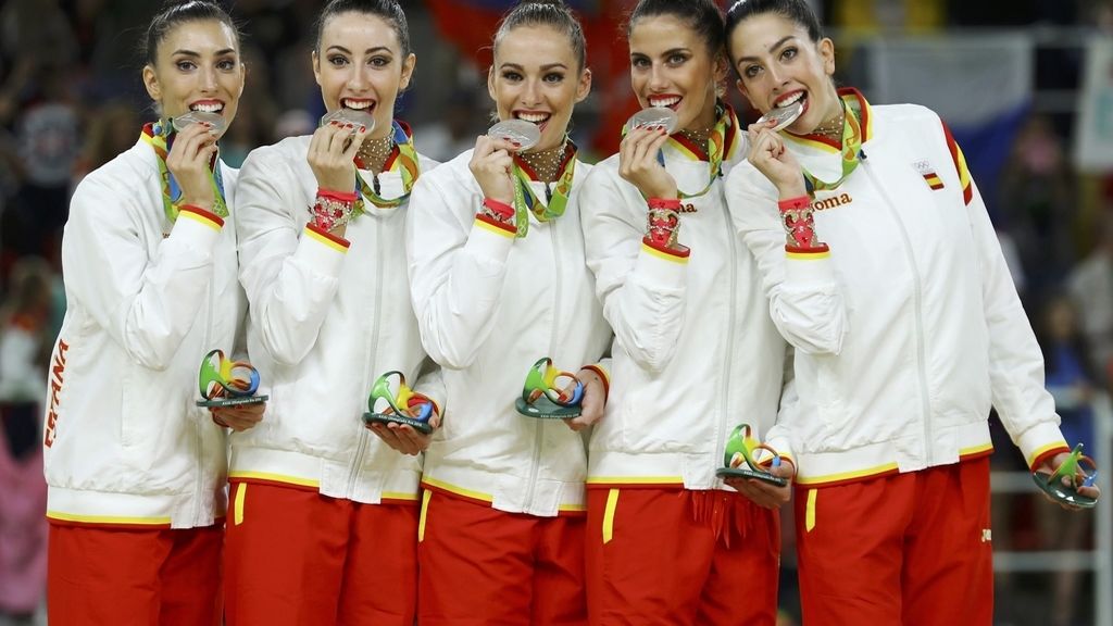 Equipo gimnasia rítmica Río 2016