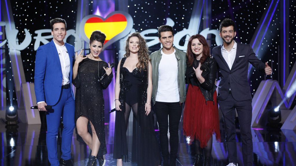 Foto candidatos Eurovisión 2016