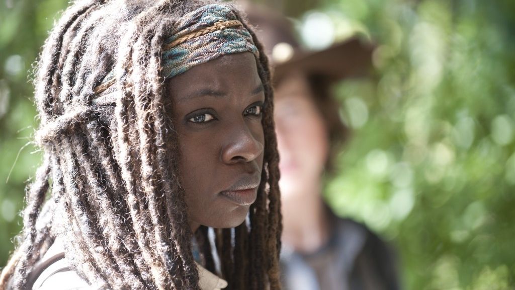 Danai Gurira, Michonne en 'The walking dead'