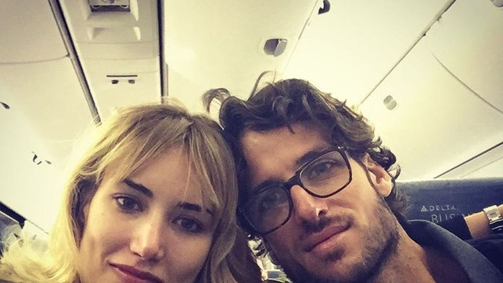 Alba Carrillo y Feliciano López