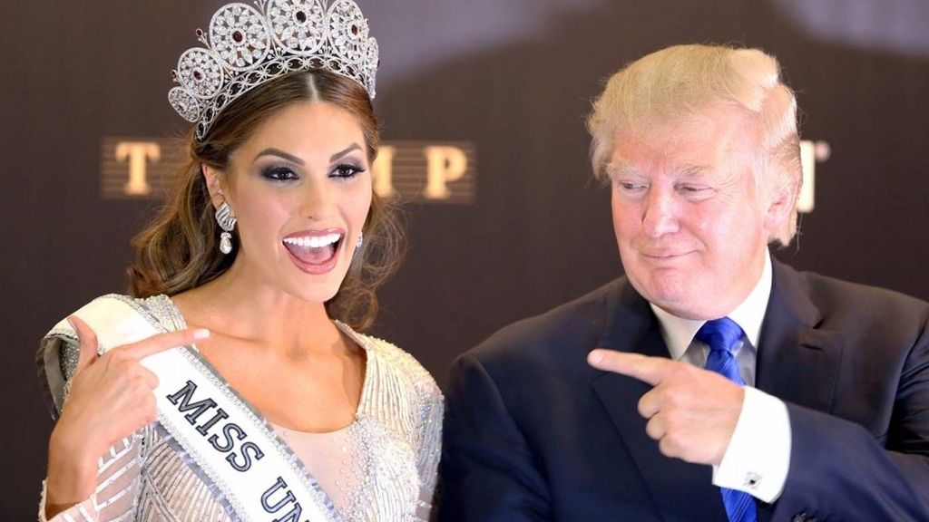 Miss universo y Trump