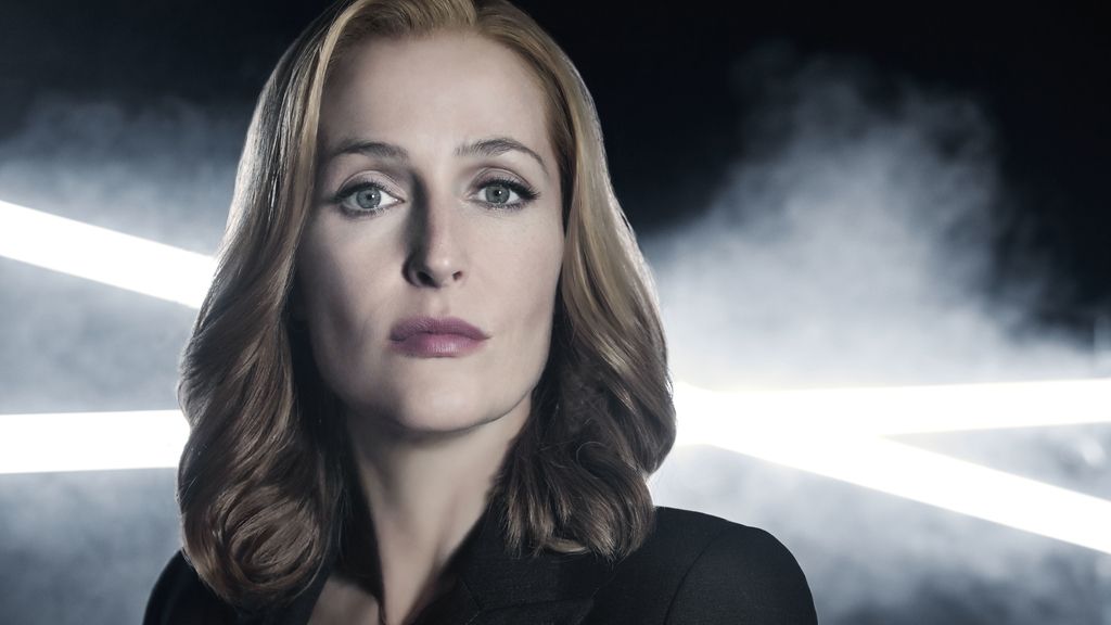 Imágenes de David Duchovny y Gillian Anderson en 'Expediente X'