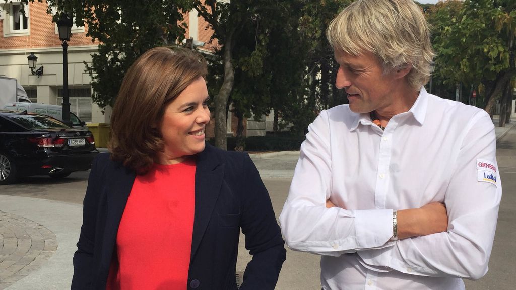 Soraya Sáenz de Santamaría en  'Planeta Calleja' (Cuatro)