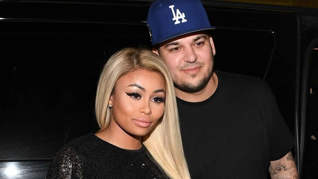 Blac Chyna y Rob Kardashian