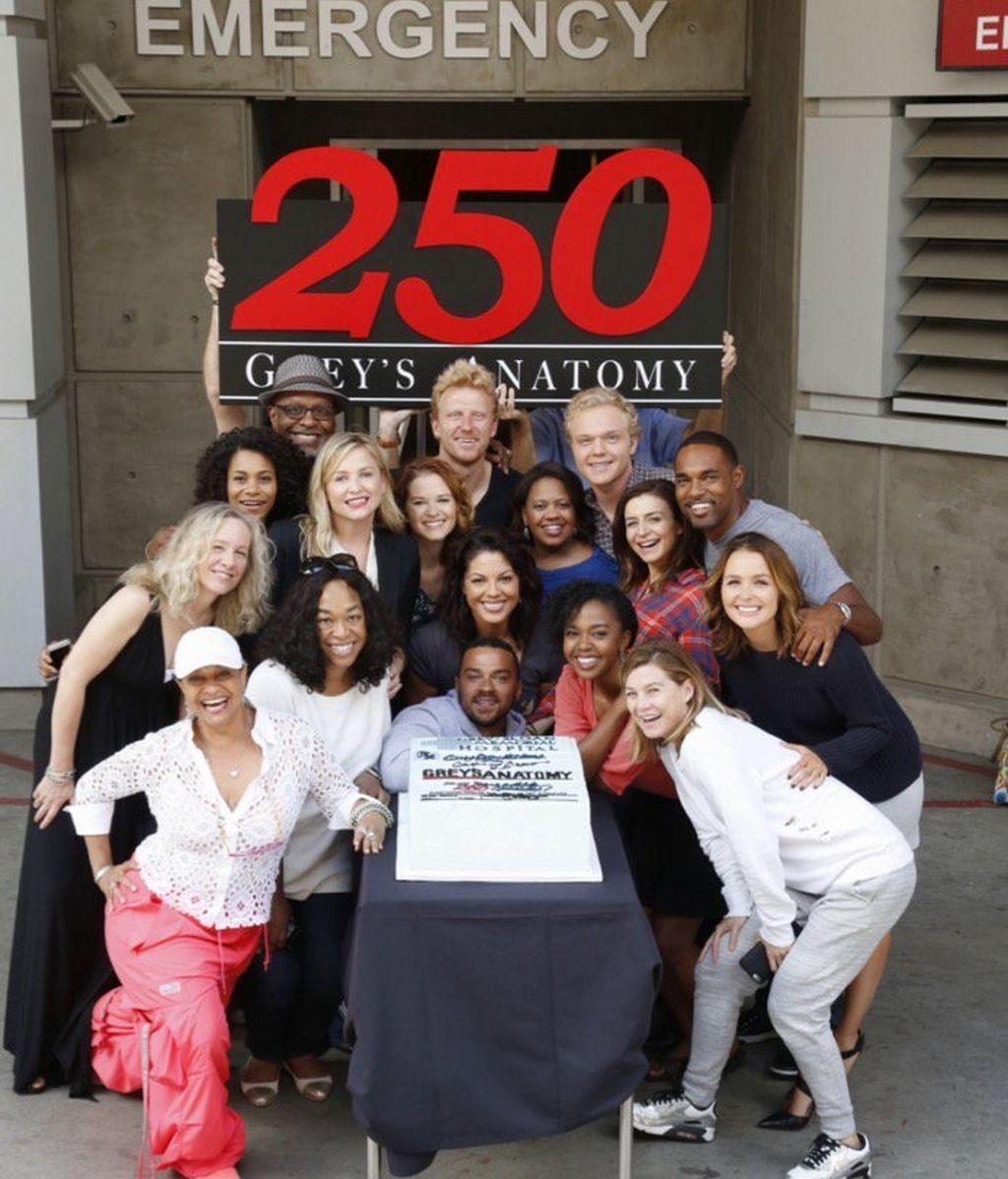 250 episodios Anatomía de Grey