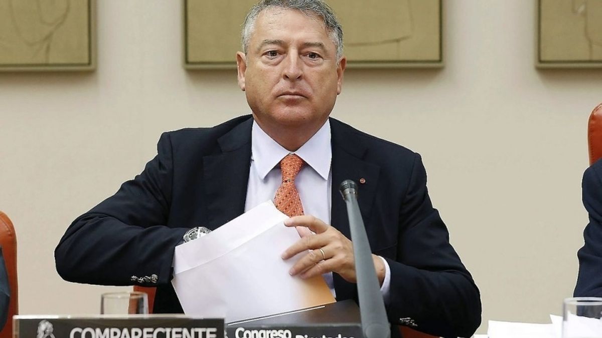 José Antonio Sánchez, presidente de RTVE, en el Congreso