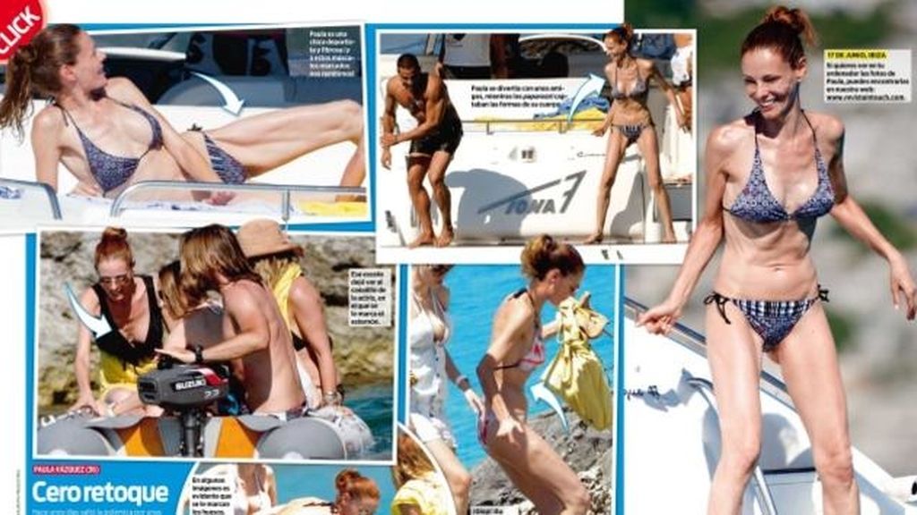 Paula Vázquez, 2011. Revista 'InTouch'