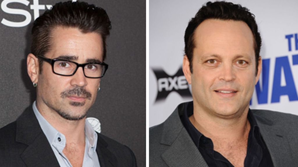Montaje de Colin Farrell y Vince Vaughn