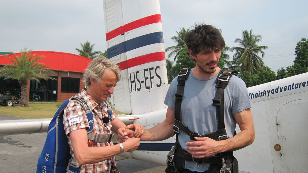 Andrés Velencoso y Jesús Calleja