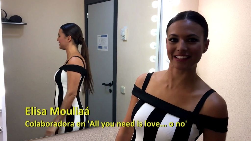 Elisa Mouliaá nos abre su camerino durante el ensayo de 'All you need is love... o no'