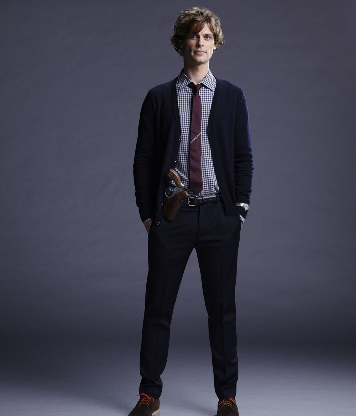 Matthew Gray Gubler es el doctor Spencer Reid en la serie 'Mentes criminales'