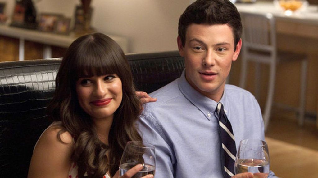 Cory Monteith y Lea Michelle