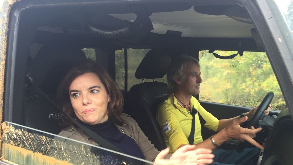 Soraya Sáenz de Santamaría en  'Planeta Calleja' (Cuatro)