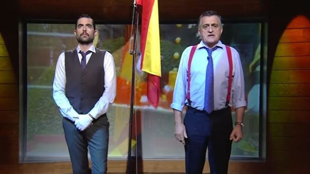 Dani Mateo y El Gran Wyoming en 'El intermedio'