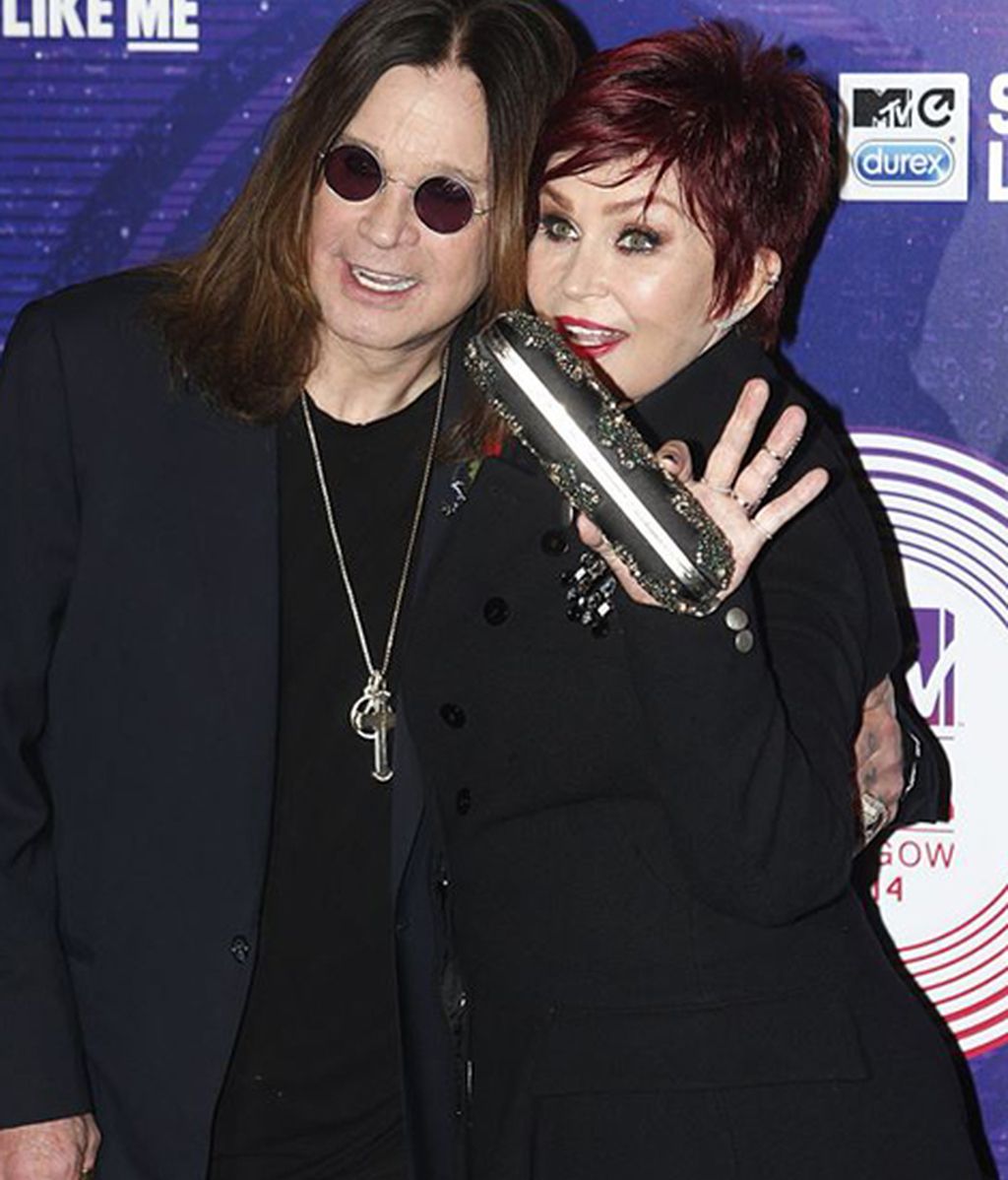 Ozzy Osbourne, icono global, y Sharon Osbourne